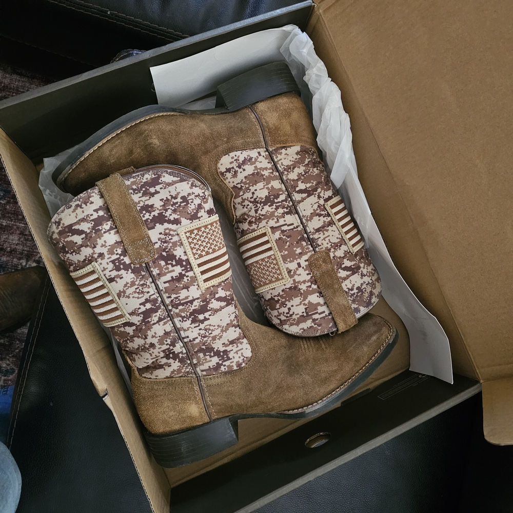 Camo Western Boots